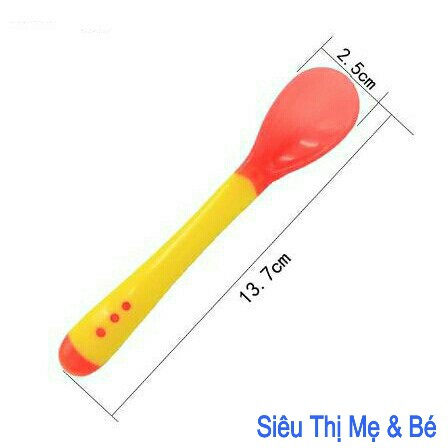 Sỉ - Thìa ăn dặm báo nóng cho bé