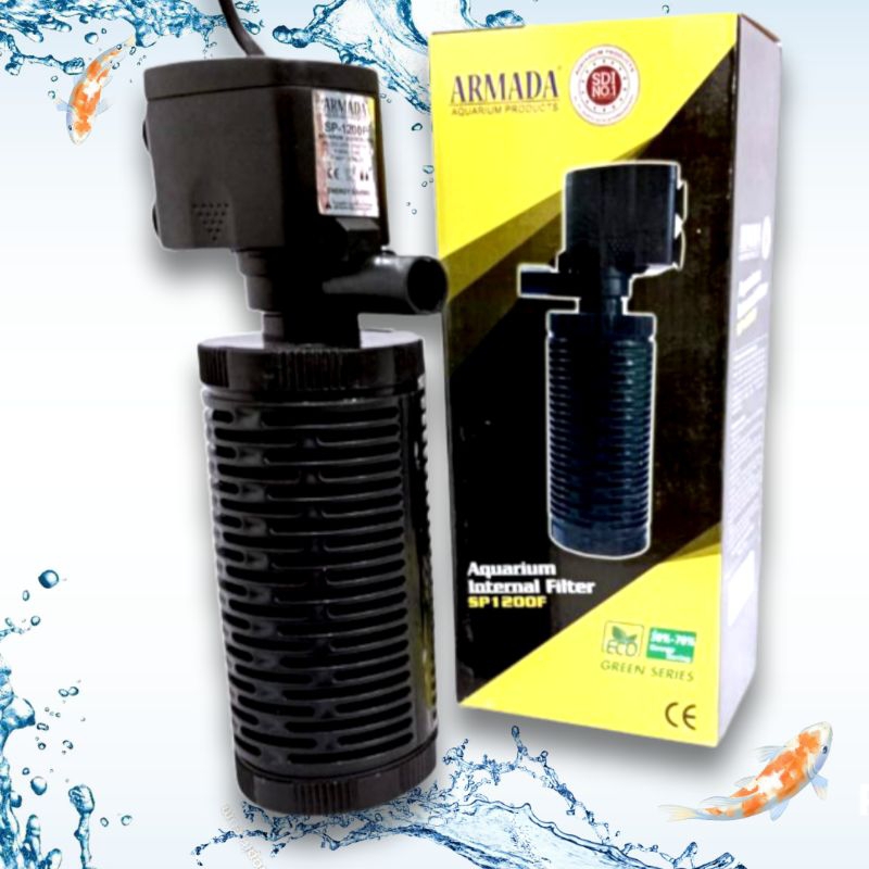 Pompa Aquarium aquascape filter internal ARMADA SP 1200F