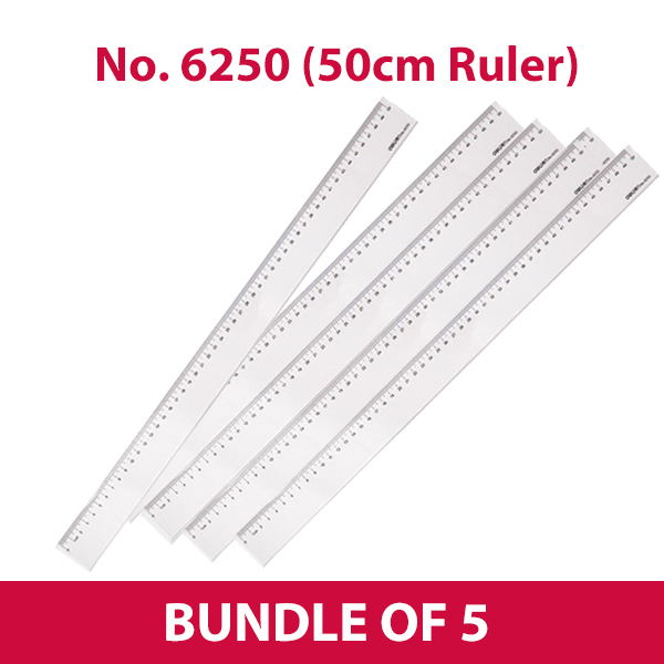 Bundle Of 5 Deli Clear Plastic Ruler Measuring 30cm 40cm 50cm Straight Ruler See Through Measuring Acrylic Tool With Centimeters No 6230 Lazada Singapore Bundle Of 5 Deli Clear Plastic Ruler Measuring 30cm 40cm 50cm Straight Ruler See Through Measuring Acrylic Tool With Centimeters No 6230 Lazada Singapore