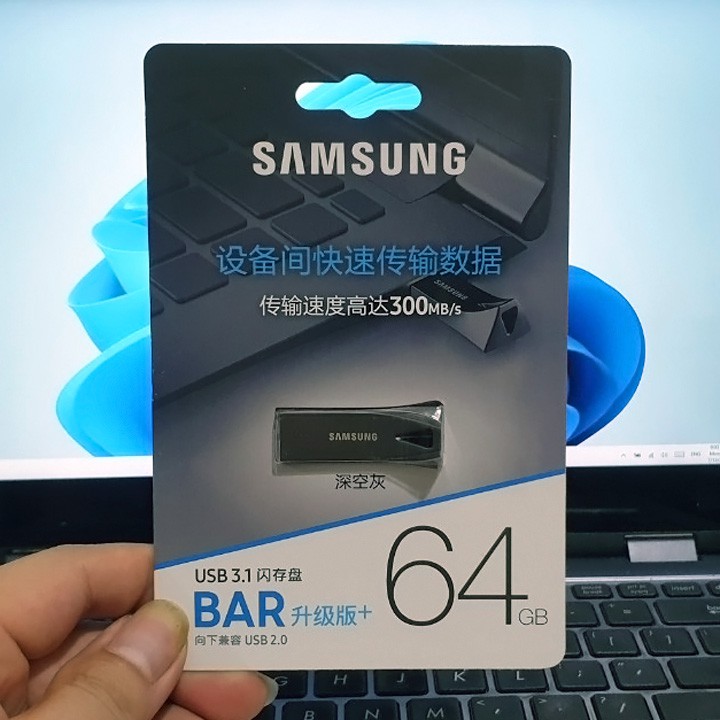 USB 3.1 chống nước Samsung BAR Plus 64GB 128GB