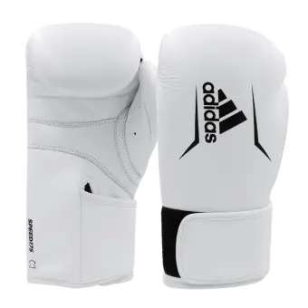 Adidas Speed 175 White \u0026 Black Boxing Gloves | Lazada Singapore