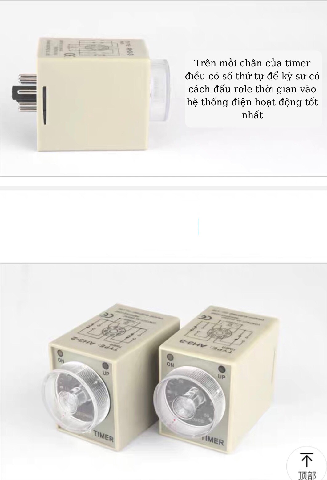 [Mẫu mới 2022] rơ le thời gian 220v CKC 220V kèm đế, relay thời gian điện tử luân phiên, rơle thời gian, rơ le hẹn giờ, timer