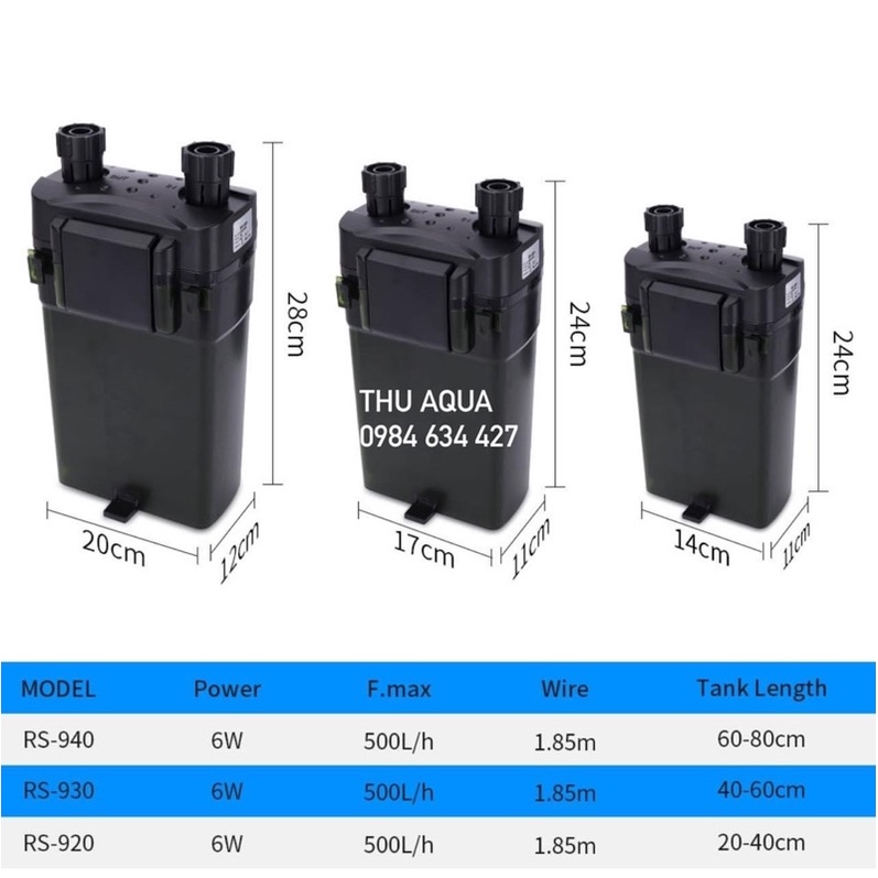 Lọc treo bể cá RS ELECTRICAL