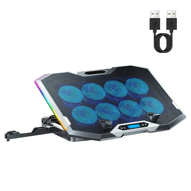 Notebook Cooling Fan Bracket PC Riser Holder RGB Radiator Phone Stand ...