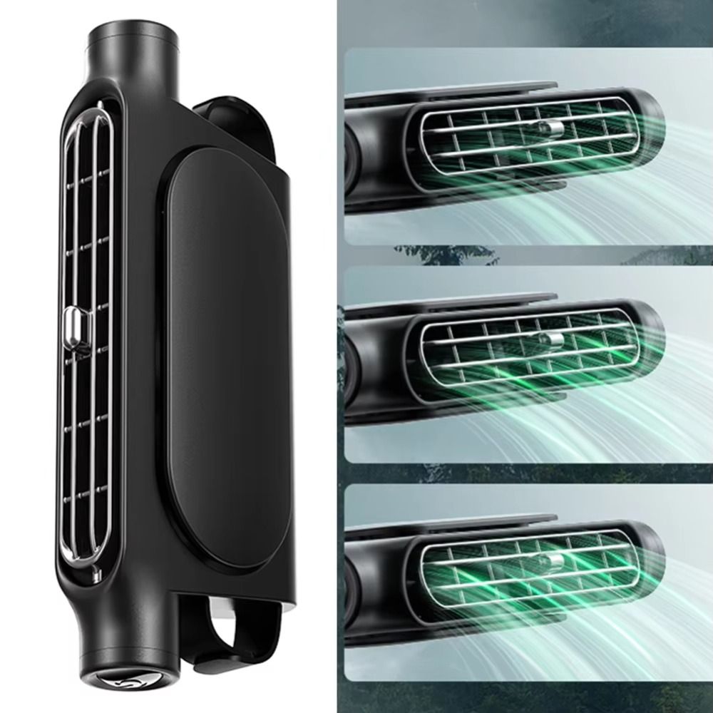 Ventilator 3 Speeds Adjustable Car Headrest Cooling Fan Air Cooling ...