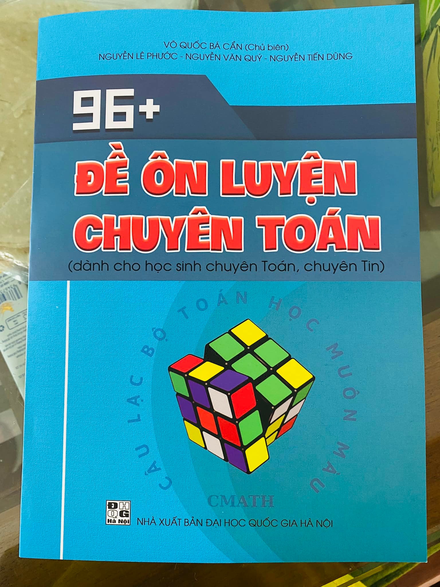 Sách - 96+ Đề ôn luyện chuyên Toán (Dành cho học sinh thi chuyên Toán, chuyên Tin)