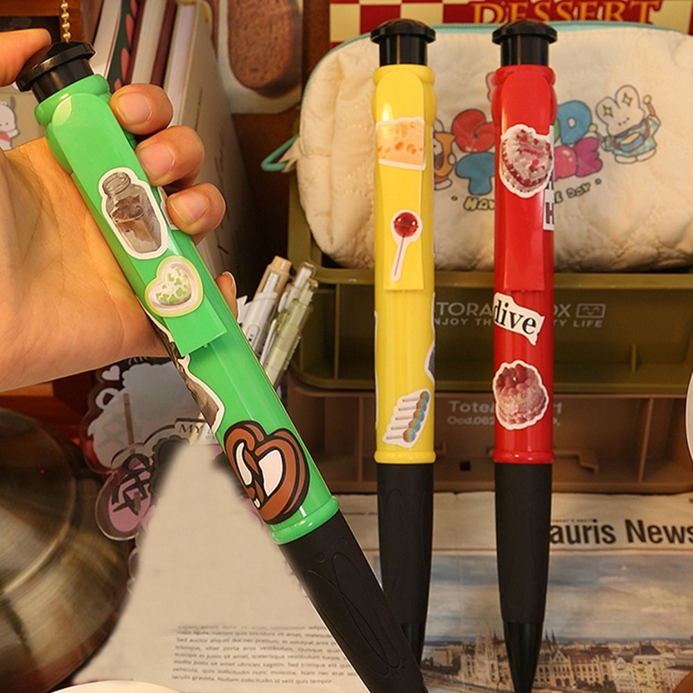New Plastic Big Ballpoint Pen Large Novelty Toy Oversize Writting Pen ...