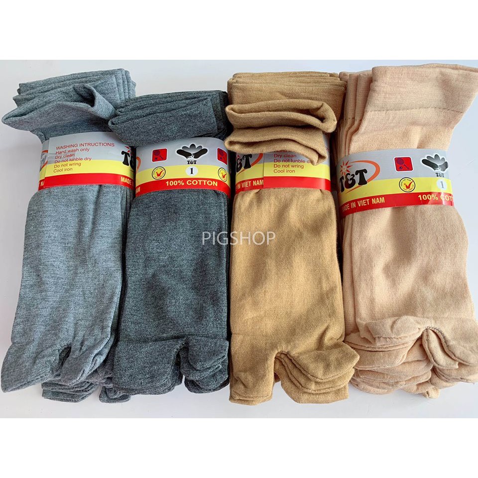 Bộ 10 đôi vớ da xỏ ngón đi nắng chất dàyTất da đi nắng