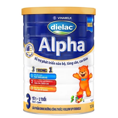 Sữa bột dielac alpha 3 - lon 1,5kg