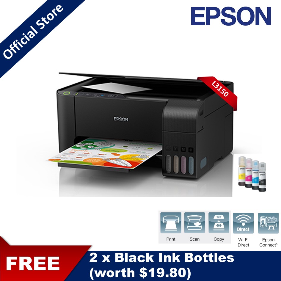 connect wifi printer epson l3150