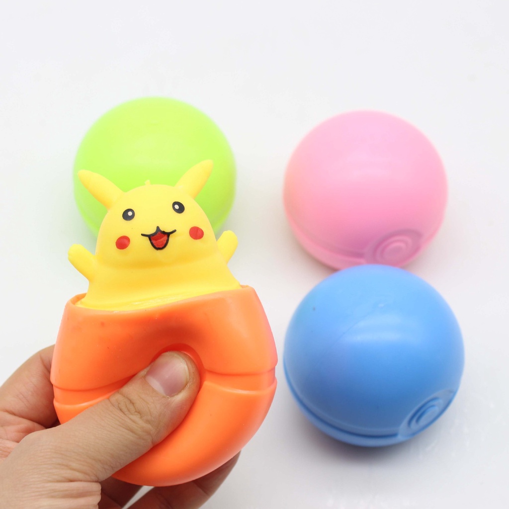 Đồ chơi bóp dẻo Pikachu vui nhộn cho bé