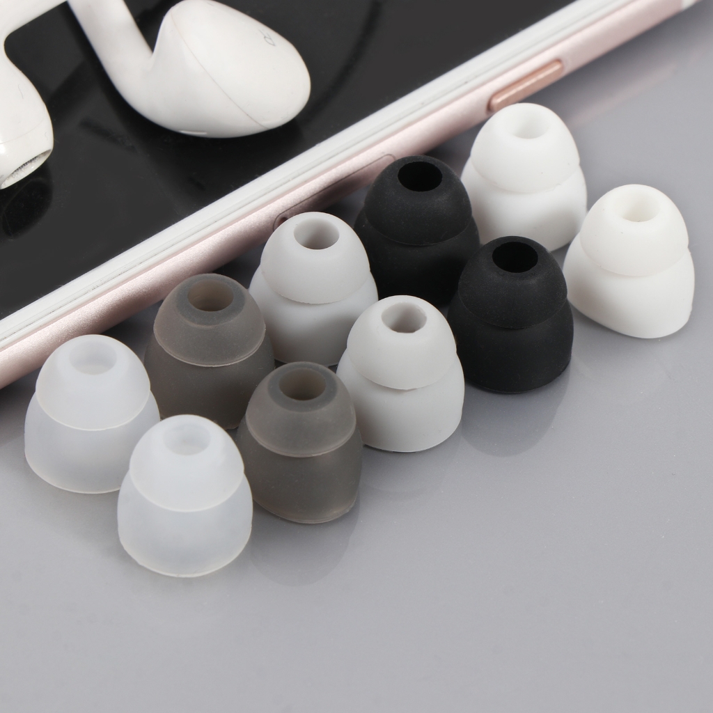 Silicone In-Ear Earphone Covers Replacement Earbuds Bud Tips for Headphone Bud