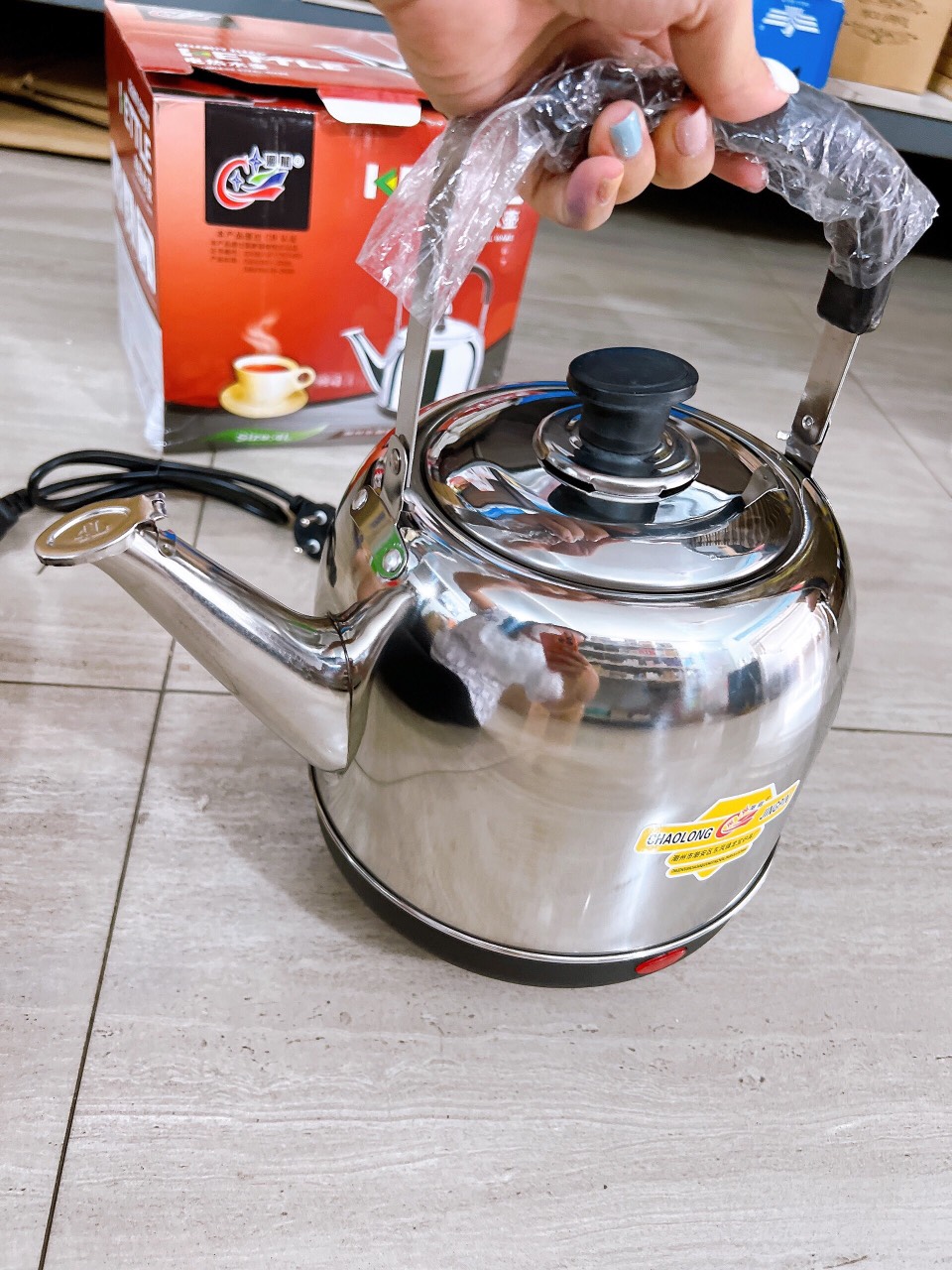 Ấm đun nước Kettle 4L SIÊU BỀN