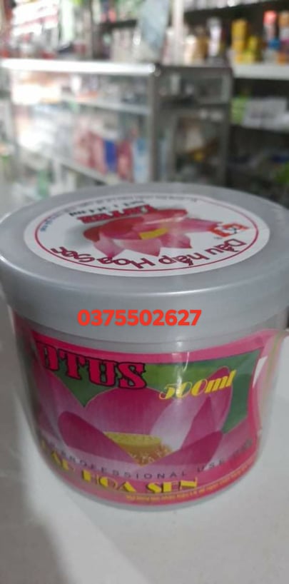 dầu hấp tóc hoa sen 500ml