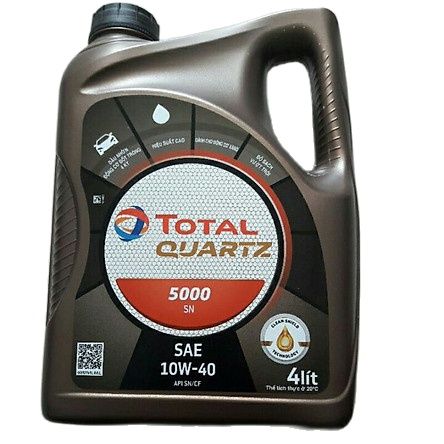 [HCM]Nhớt Xe Ô Tô Total Quartz 5000 10W40 (4L)