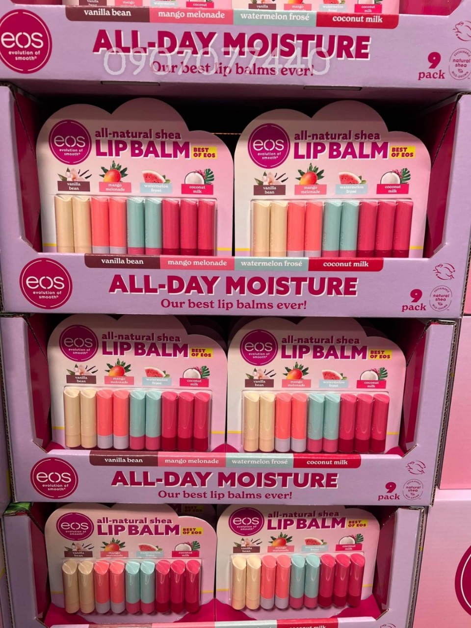 Son dưỡng môi hữu cơ EOS all-natural shea Lip Balm - EDS Mart
