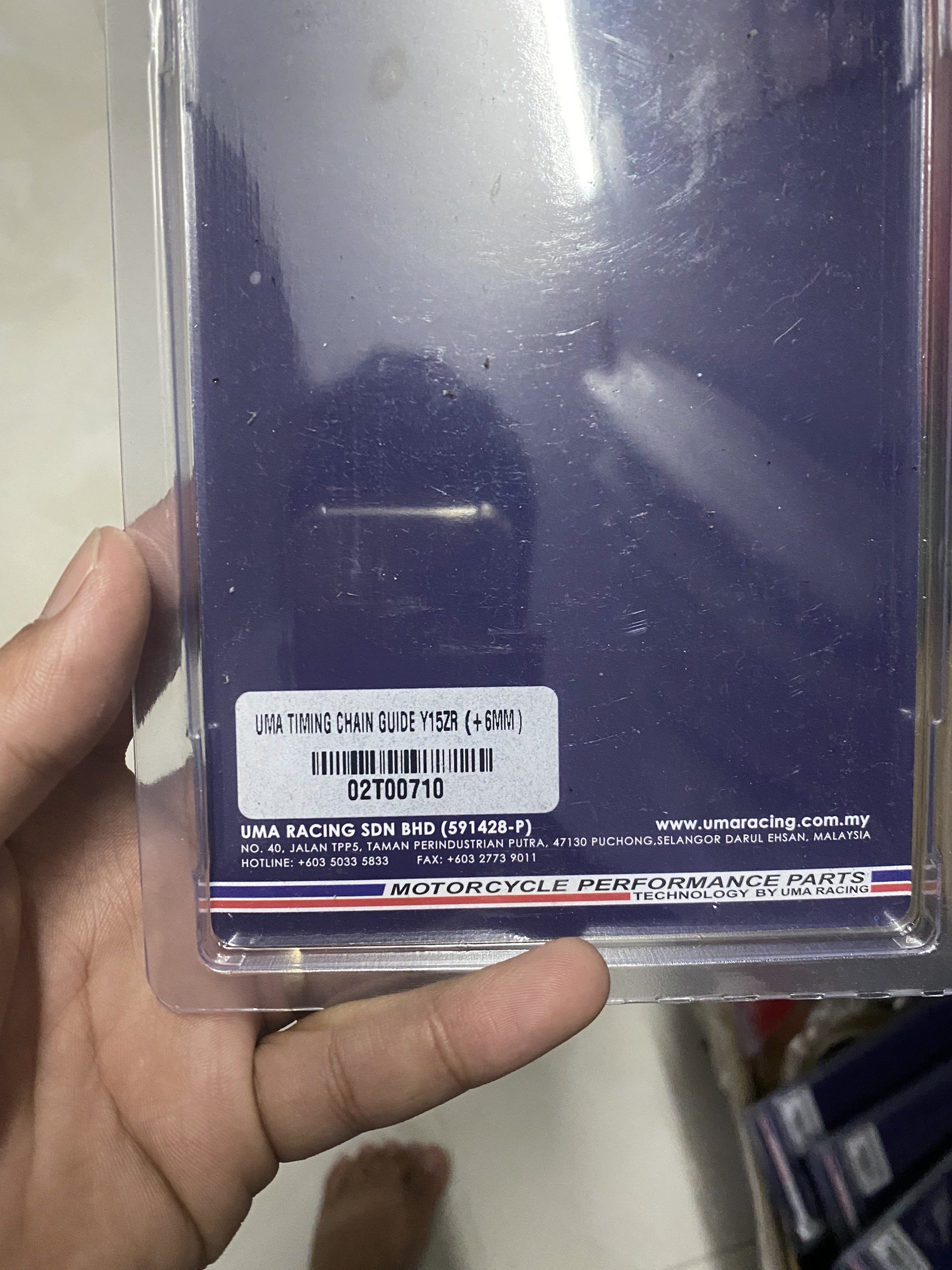 Thằn Lằn Đỡ Sên Cam UMA Cho Ex150 dài + 6mm