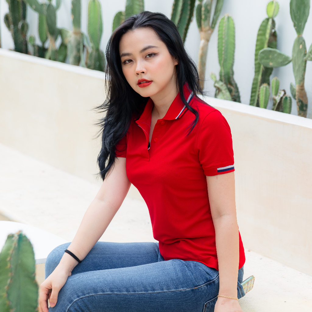 Áo Polo Nữ Poligan Nhập Khẩu Thái Lan (10 Màu)