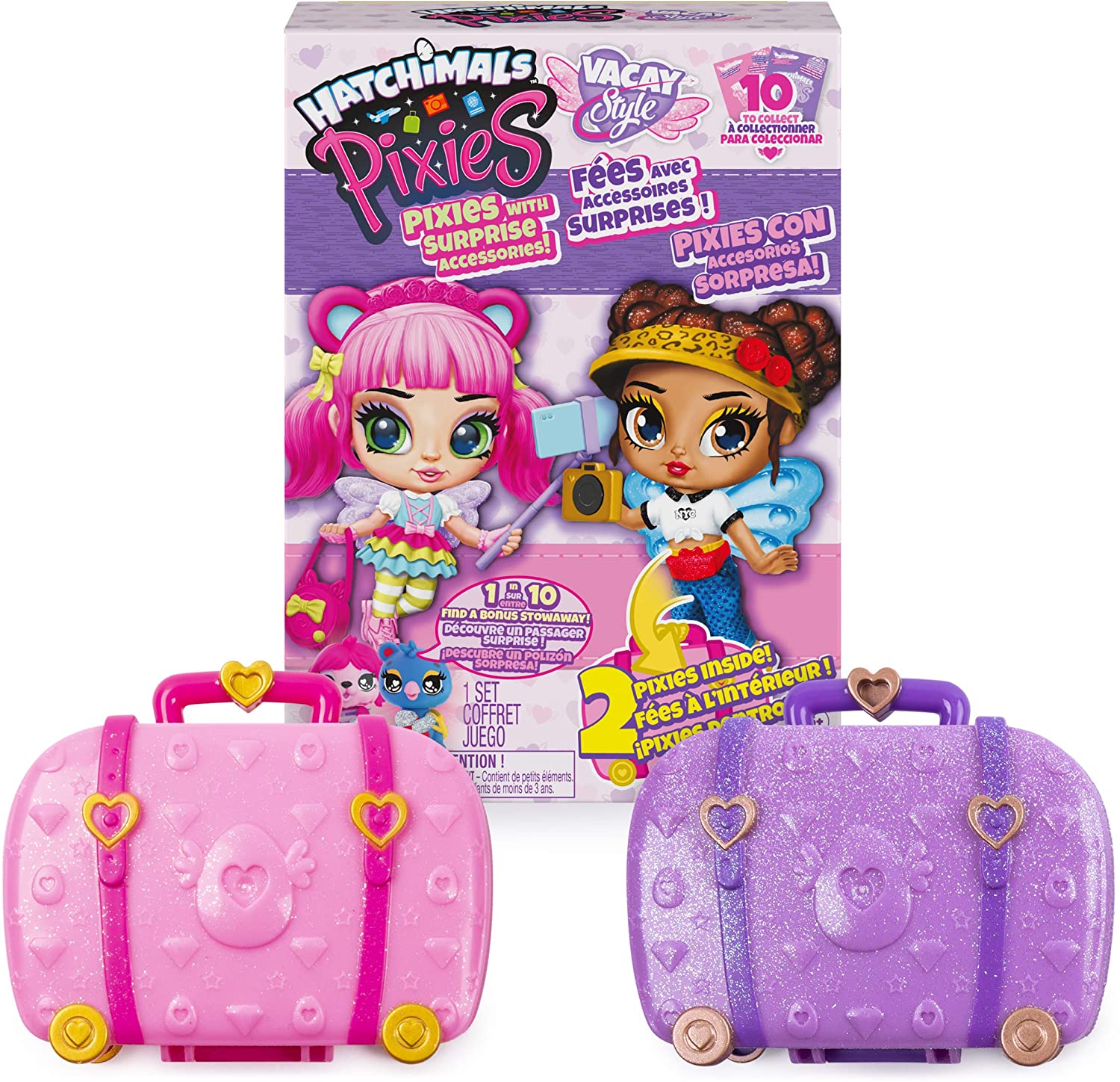 Hatchimals Pixies Vacay Style 2.5-Inch 