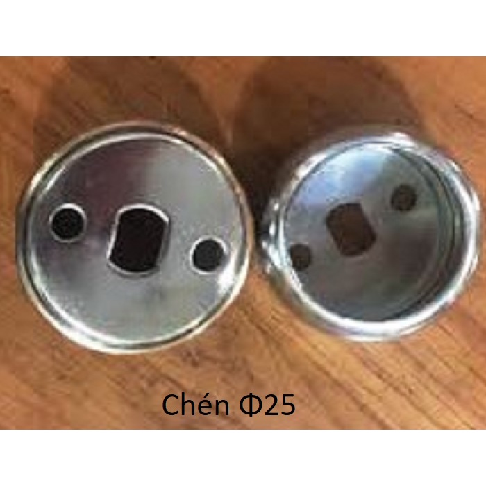 2 chén Φ25 bắt thanh treo tủ áo