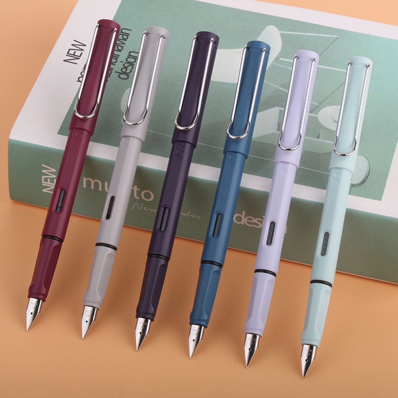75 Pens Visual 【Prices are low- Now don't beslow】Hero 1359 Pose Iridium Gold Pen Solid ...