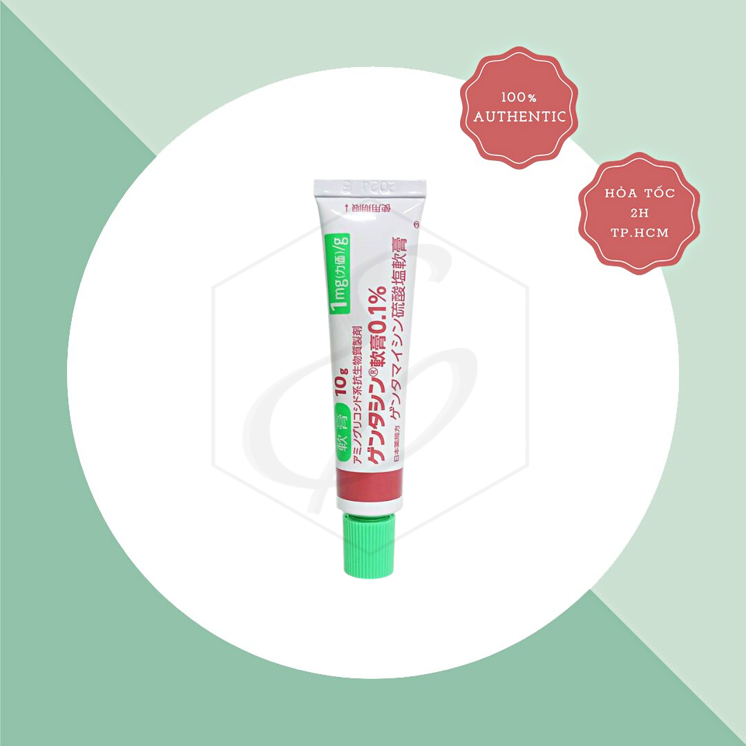 [HCM]Gel Làm Mờ Sẹo MSD Gentacin Ointment 0.1- Gentamicin Sulfate - 10g