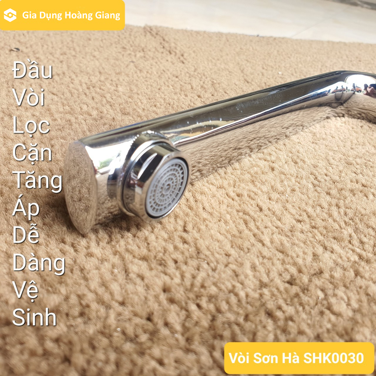 Vòi rửa chén bát nóng lạnh Sơn Hà SHK0030