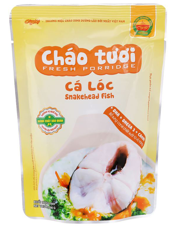 Combo 11 Gói Cháo Tươi Cây Thị 260G ( Đủ Vị )