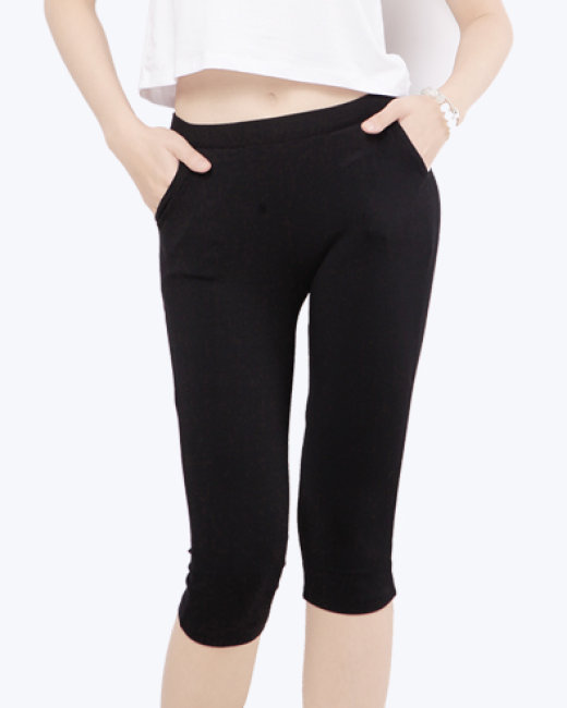 QUẦN THUN ÔM LEGGING LỬNG NỮ CO GIÃN 4 CHIỀU MÊM MÁT ( 3 CÁI 100K)