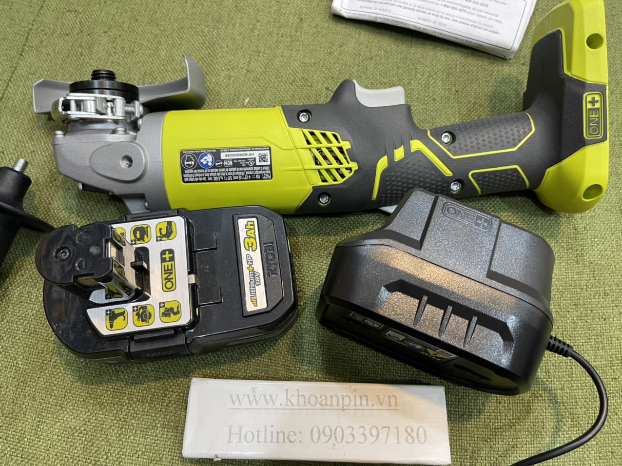 Máy mài pin ryobi p4221