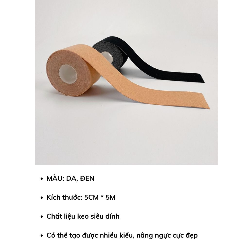 CUỘN băng dán ngực siêu dính