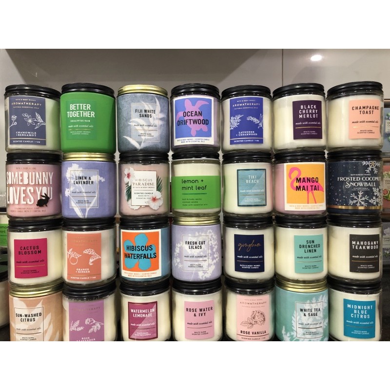 [Tis the season] Nến Thơm 3 bấc Bath And Body Works