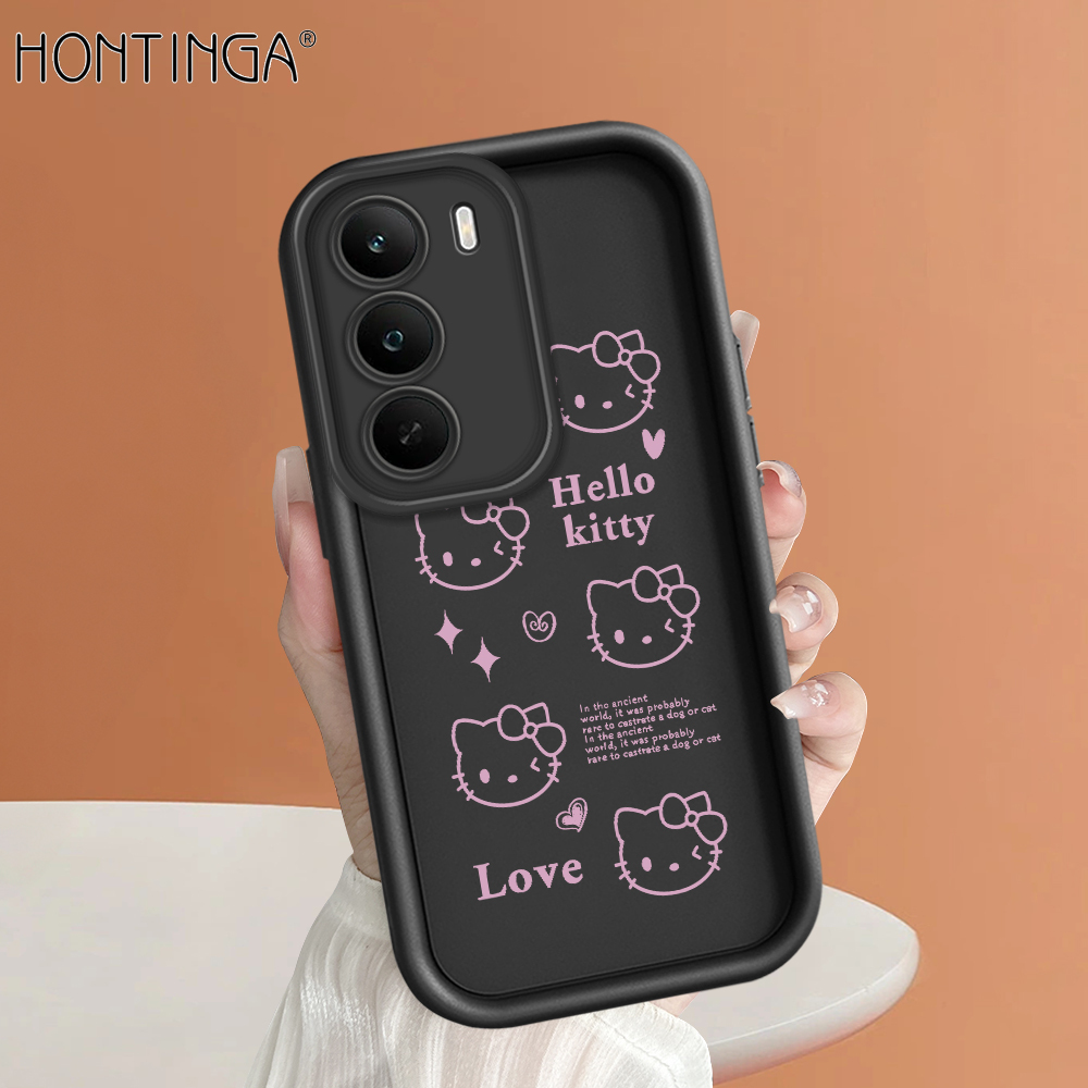Hotinga%20for%20Realme%20C75%20Back%20Cover%20Pink%20Hello%20Kitty%20Pattern%20Ladder%20Soft%20Camera%20Protection%20Rubber%20Phone%20Case%20-%20Image%202