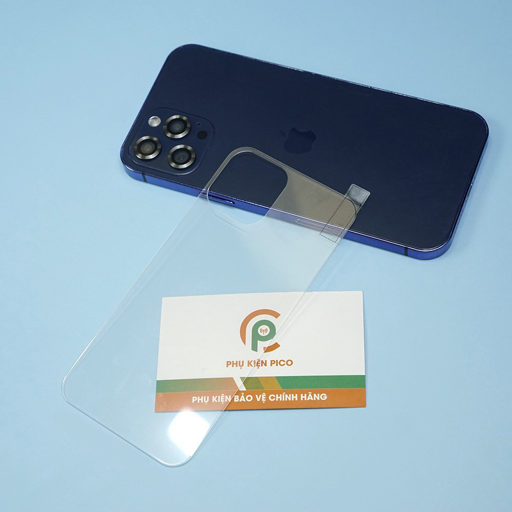 Kính cường lực lưng iPhone 13 Pro trong suốt full mặt lưng độ cứng 9H - Dán lưng Iphone 13 Pro