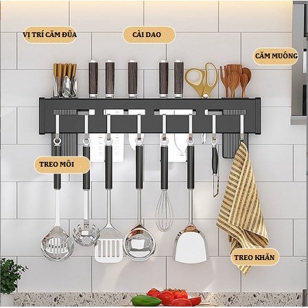Giá kệ cài dao nhà bếp đa năng