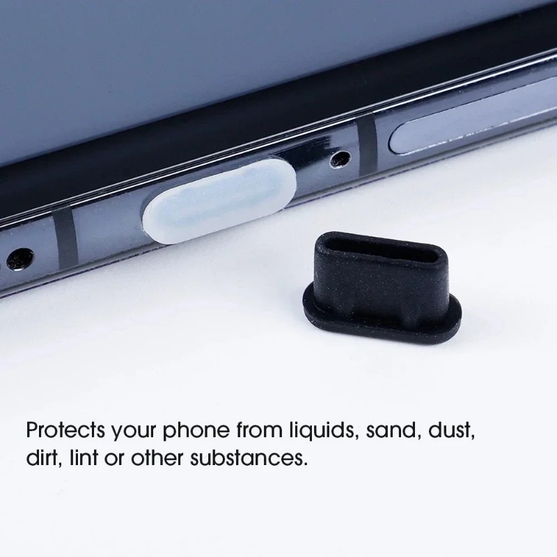 【Top-rated】 20Pcs USB C Dust Plug Type C Anti Dust Cover Cap Phone Charging Port Protective Plug Compatible with 15 Pro.