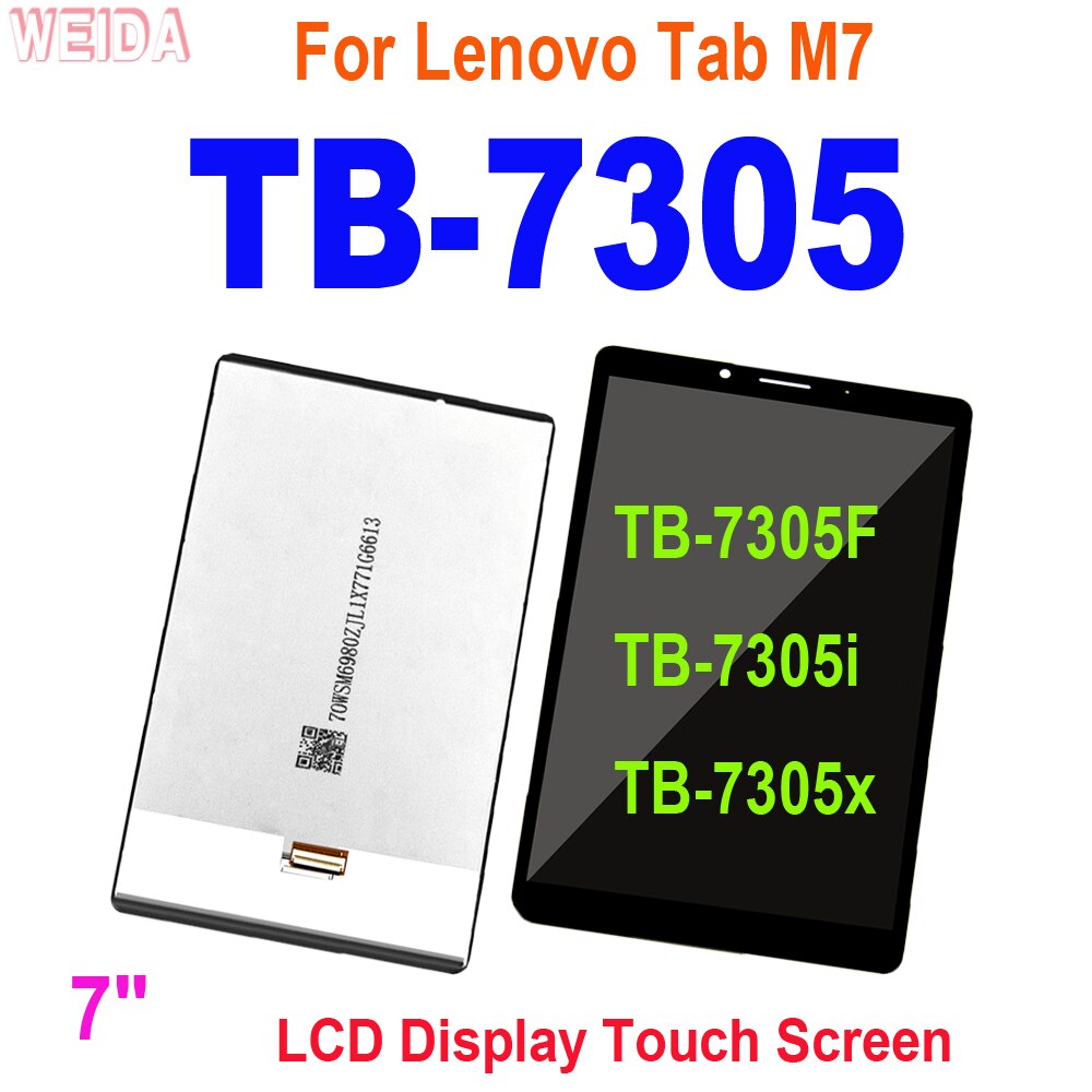 LCD + écran tactile Lenovo Tab M7 TB-7305 TB-7305F TB-7305i TB-7305x