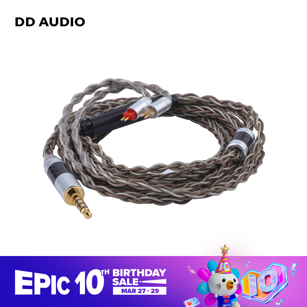 TRIPOWIN tripowin C8 8-Core Silver Copper Foil Braided Earphone