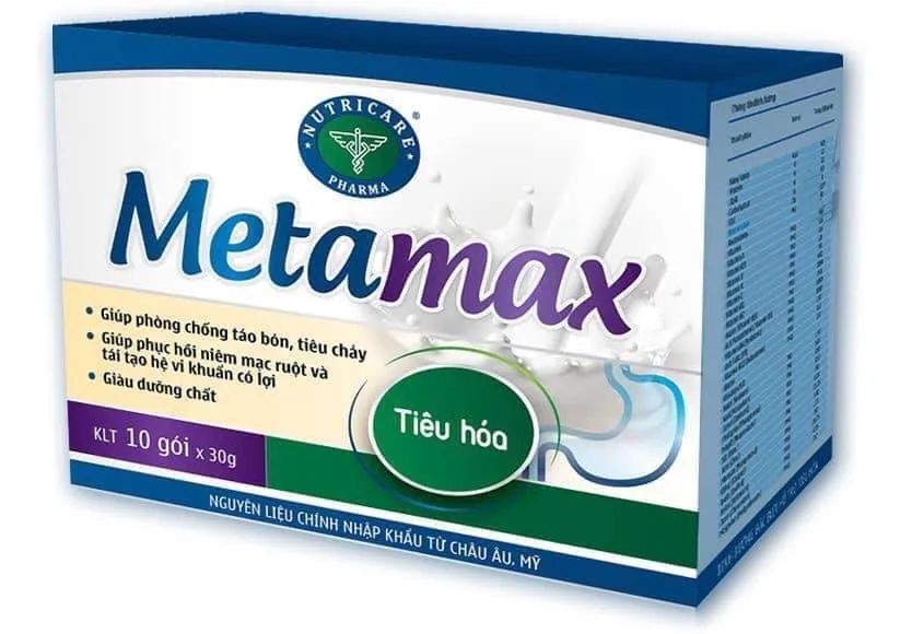 Sữa gói Metamax 300g ( Dành cho người rối loạn tiêu hóa )