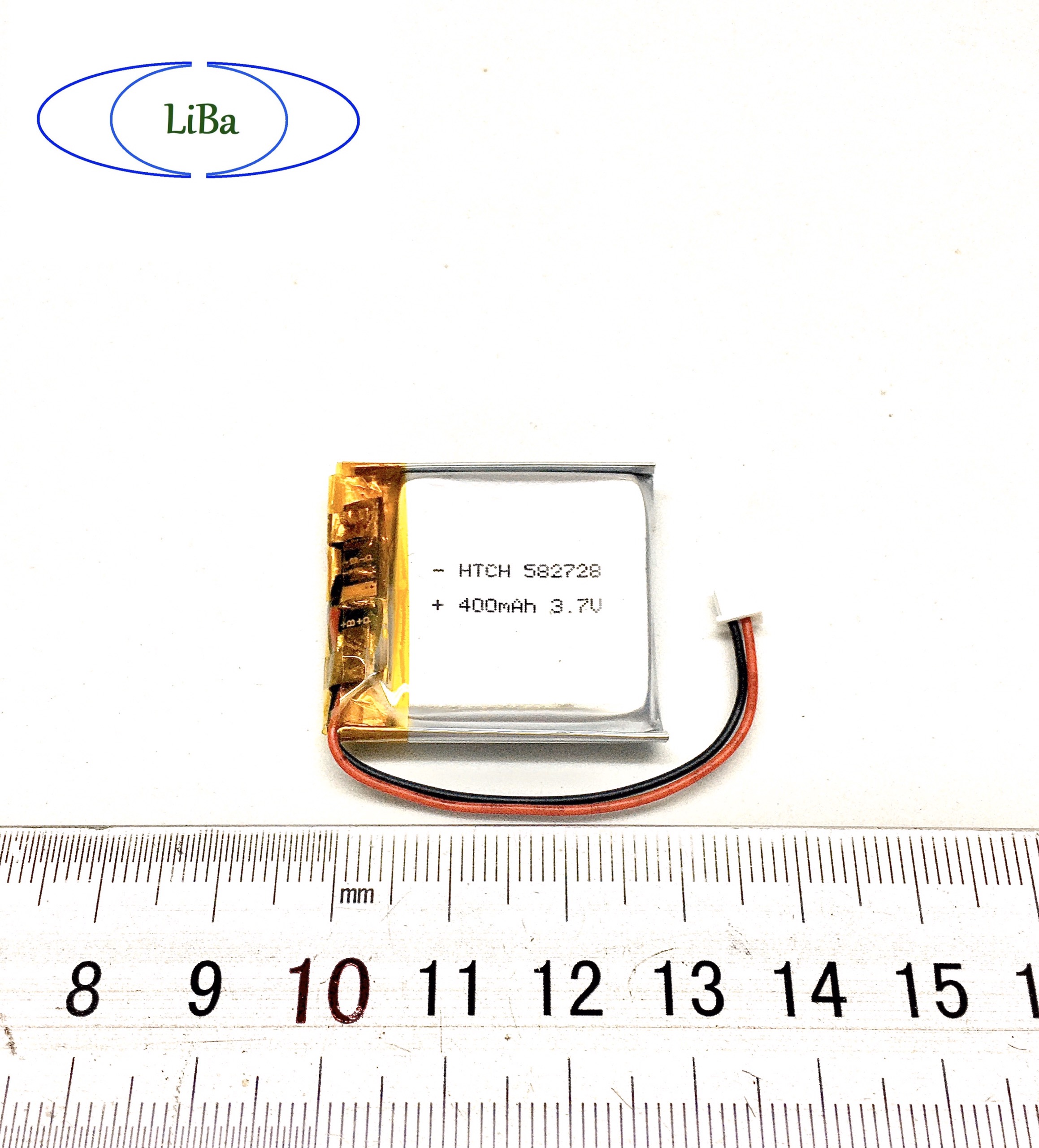 [HCM]Pin đồng hồ thông minh 3.7V 400mAh 58 x 27 x 28 mm - LiBa