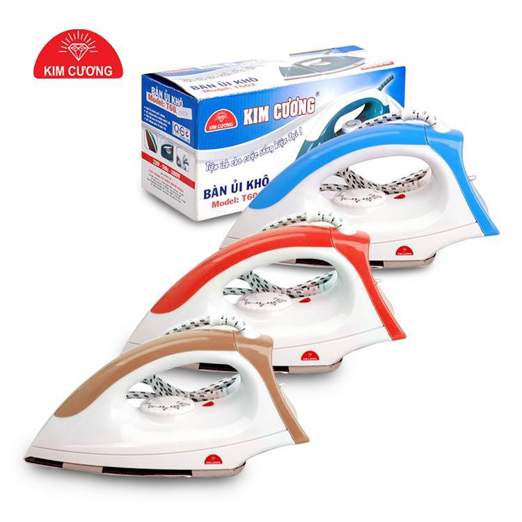 BÀN ỦI KHÔ KIM CƯƠNG T602 ( 1000W )