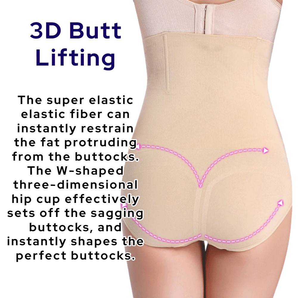 Women High Waist Slimming Panties Belly Control Panty Butt Lifter