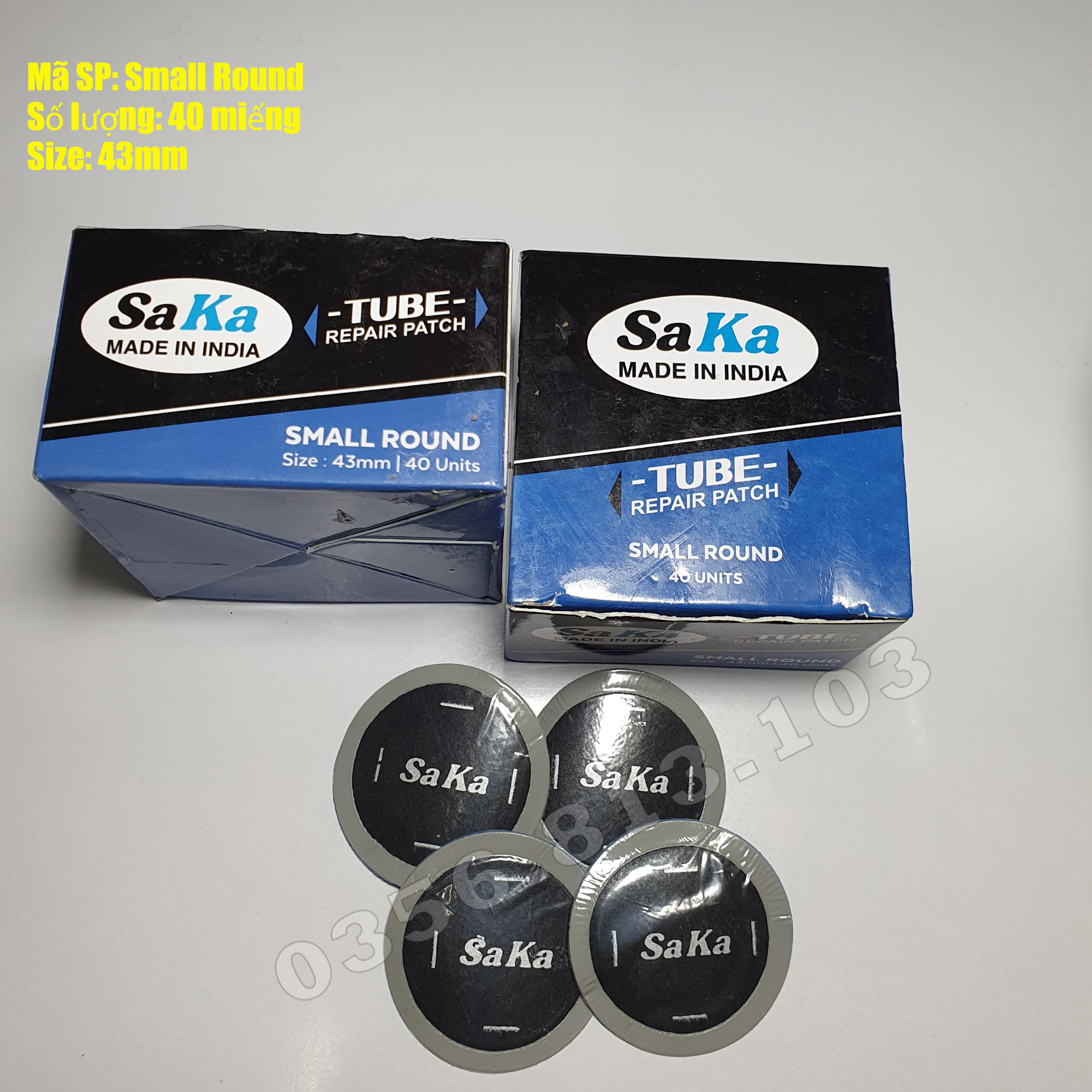 Miếng vá lốp ô tô xe máy Ấn độ
