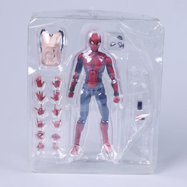 Marvel Spiderman Action Figure Spider Man Back to School Season Model Toys