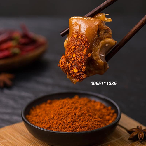 Bột Ớt trộn Cay Tê 1+2 100g - Chấm, Rắc đồ ăn