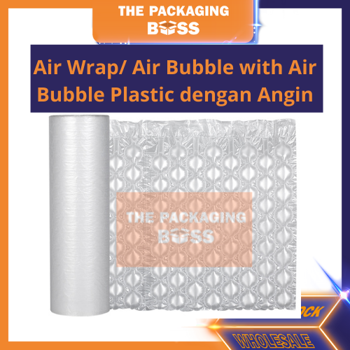 5 meter (20pcs) Air Bubble Wrap Inflatable Air Gourd Film Air Bubble