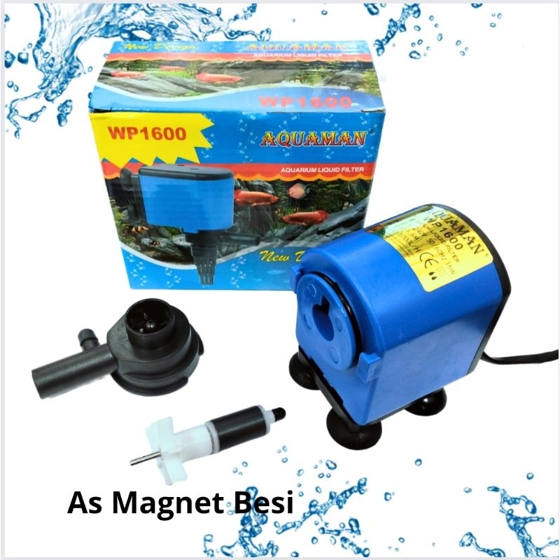 AQUAMAN WP 1600 Pompa aquarium kolam air mancur
