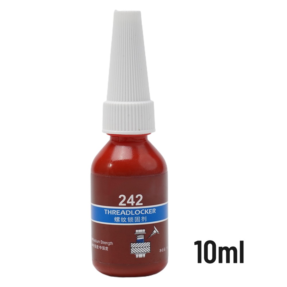 HOMETOOL Heavy Duty 10ml Threadlocker 262 for Locking and Sealing Industrial Machinery