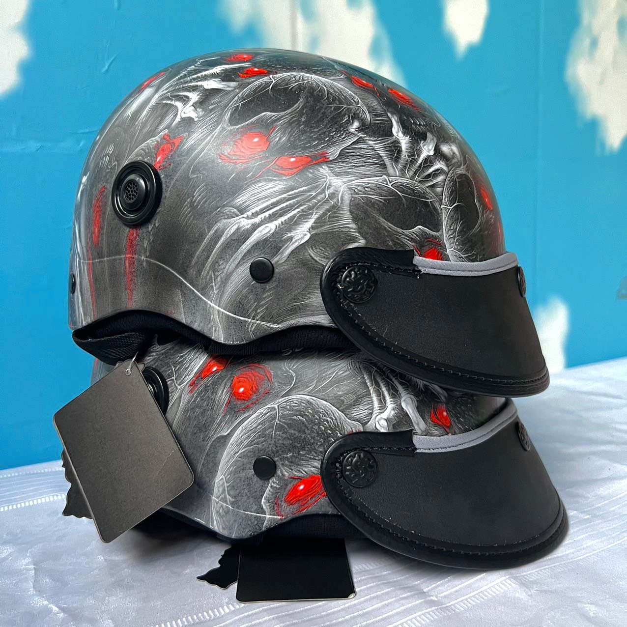 Nón bảo hiểm sơn nhúng carbon bao xịn