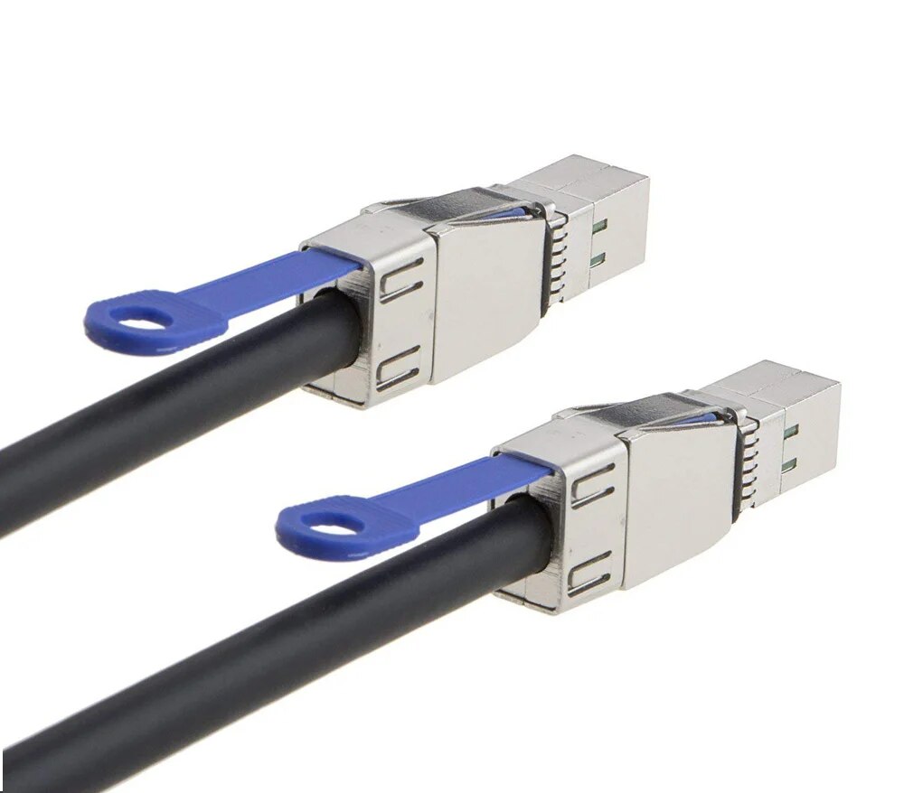 【Top Selling Item】 Mini Sas Sff-8644 To Sff-8644 Server Cable Hd Cable 1m/2m/3m Server Data Cable High Speed 12gbps
